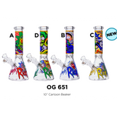 OG 10” Cartoon Beaker (OG-651)